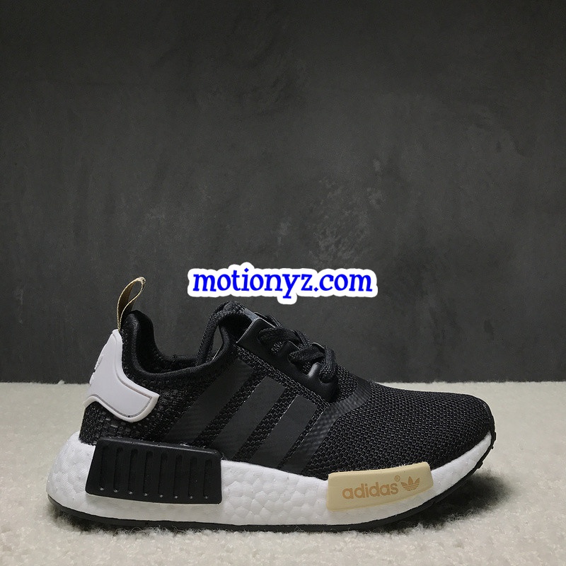 Real Boost Adidas NMD R1 Black Lace Purple BA7751